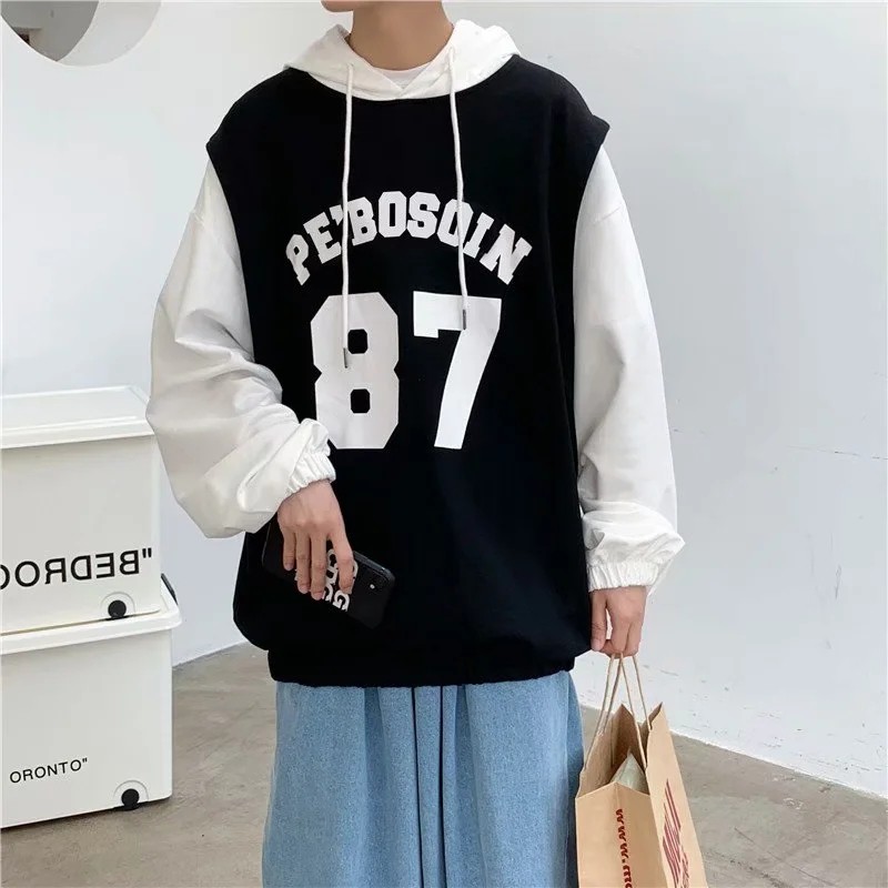 Áo nỉ thiết kế tay dài size M-2xl thời trang trẻ trung cho nam | BigBuy360 - bigbuy360.vn