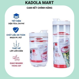 Hũ Muối Dưa Cà, Hộp Đựng Thực Phẩm Interlock INL412W 1300ML - INL413W 2100ML