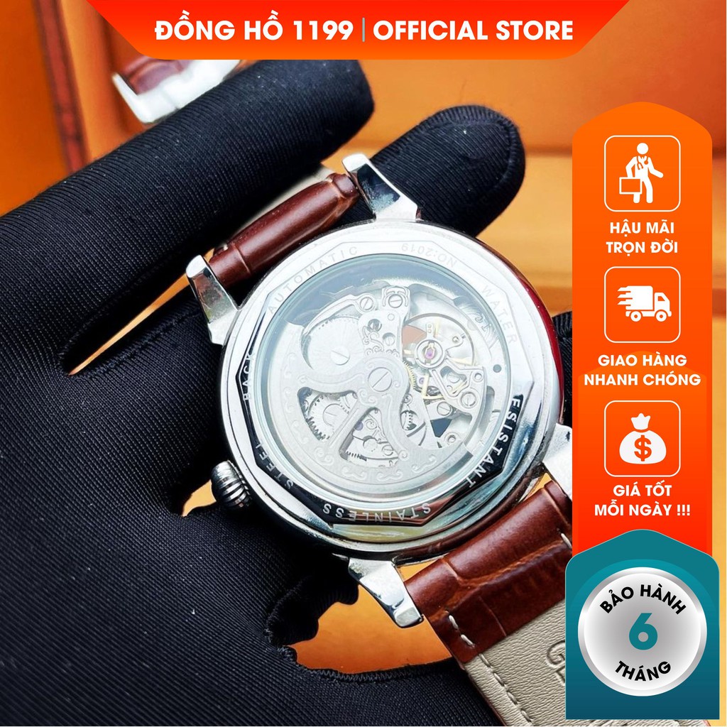 Đồng hồ cơ nam dây thép tự động chống nước chống xước tốt chất liệu cao cấp bền bỉ bảo hành 6 tháng 6082R - 1199 Watches | BigBuy360 - bigbuy360.vn
