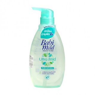 Sữa tắm gội trẻ em babimild pure natural 400ml