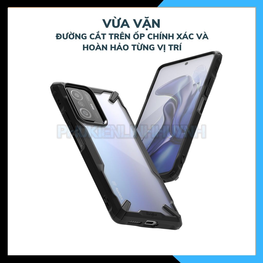 Xiaomi Mi 11T Mi 11T Pro_Ốp lưng chống sốc Ringke Fusion X chính hãng