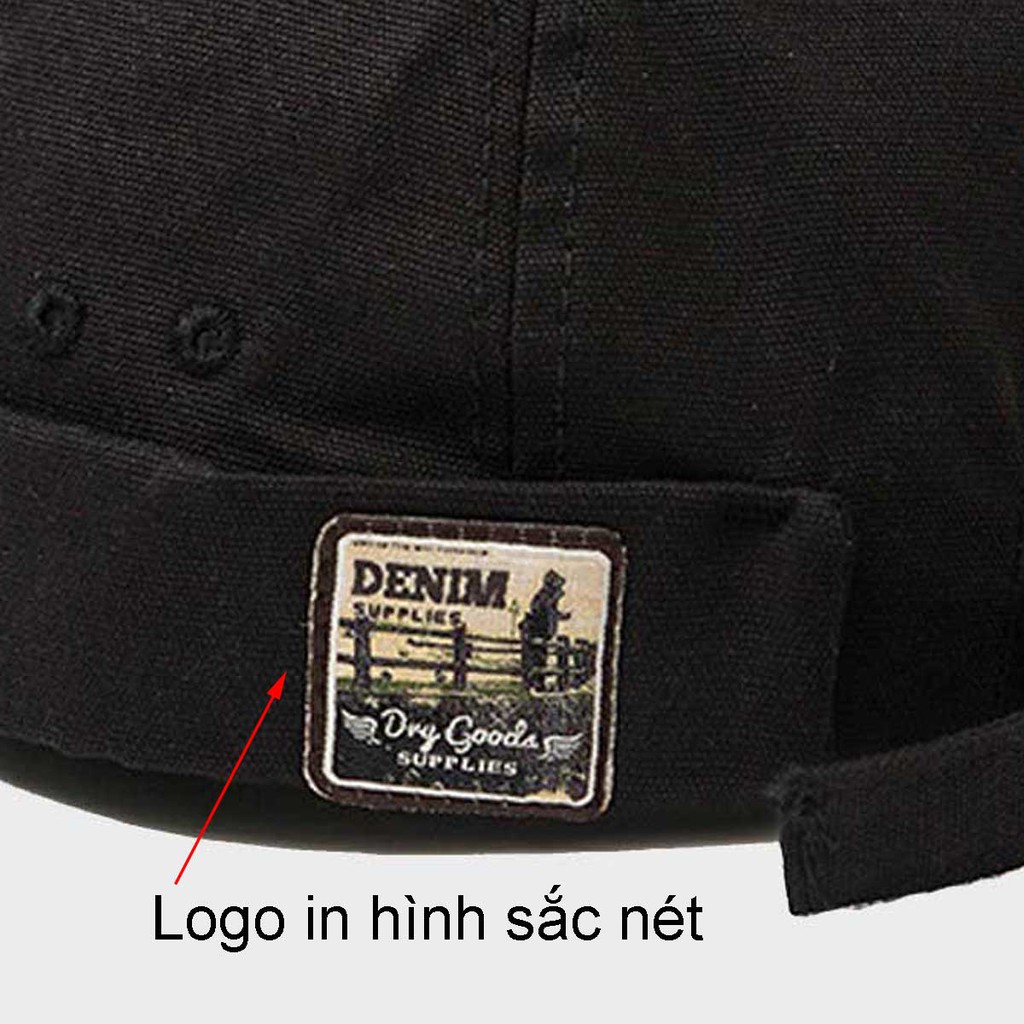 Mũ tròn nam nữ, mũ miki phong cách Retro cá tính, mũ dưa hấu thời trang đường phố