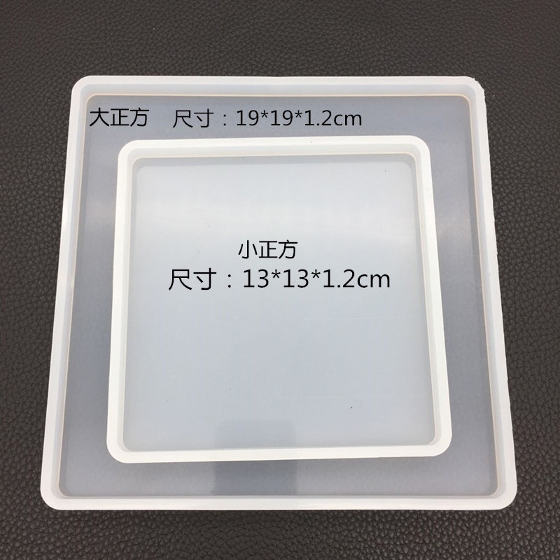 Khuôn silicone đổ keo epoxy resin làm các loại khay, handmade