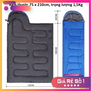 Túi ngủ văn phòng siêu ấm,dã ngoại, du lịch ngoài trời, đi phượt nhỏ gọn dễ dàng gấp gọn, giữ nhiệt tốt 💖 LNL Store