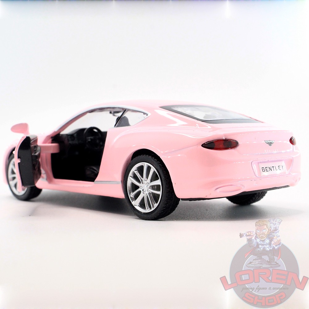 Mô hình ô tô kim loại Bentley Continental GT tỷ lệ 1:36, siêu xe đồ chơi chạy cót 13 cm lorenshop