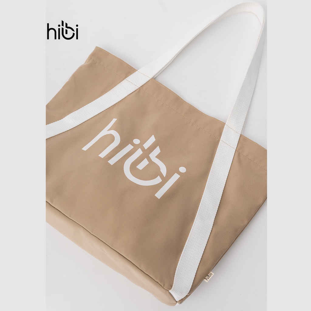 Túi Tote thời trang Big size phối dây trắng Hibi Sports A012, chất liệu Canvas cao cấp phù hợp đi chơi, đi tập