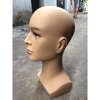 Đầu manocanh nam màu da