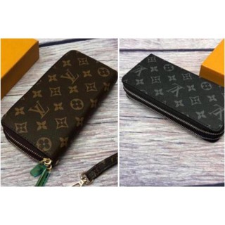 Ví Cầm Tay Cutch Nam Nữ, Bóp ví Dài Nam Nữ Lv Siêu Sang, Da PU Siêu Bền, Ảnh Thật . Chính hãng VNXK -B52.store