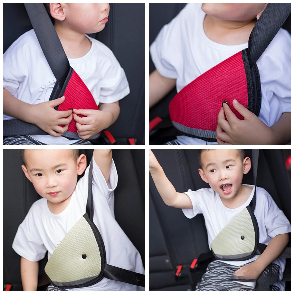 Bộ Điều Chỉnh Dây Đai An Toàn Cho Trẻ Em Ngồi Trên Ô Tô