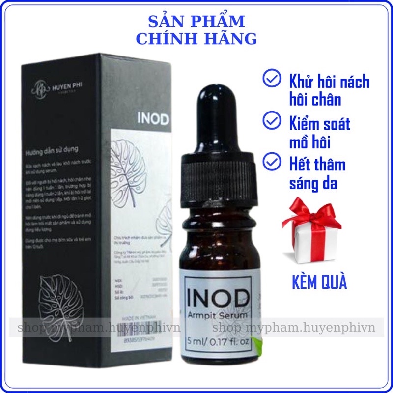 Serum hôi nách INOD Huyền Phi khử hôi nách, hôi chân hết thâm sáng da