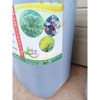 can 5 lít dịch đạm cá hữu cơ