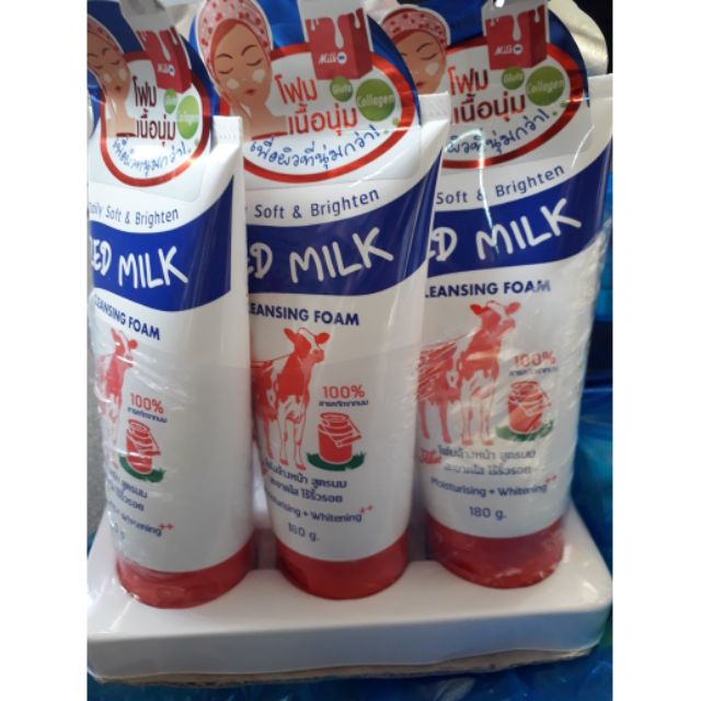 Sữa rửa mặt bò đỏ Thái Lan