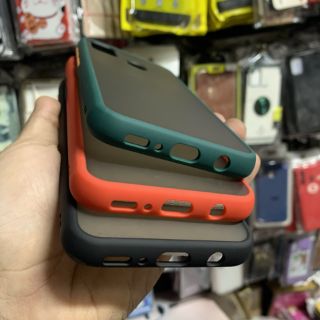 Ốp Samsung M30S viềng dẻo lưng nhám