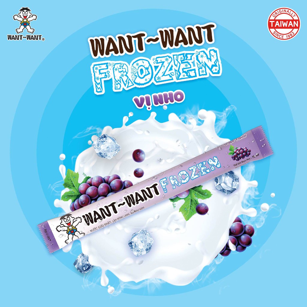 Kem Trái Cây Want Want mát lạnh sảng khoái