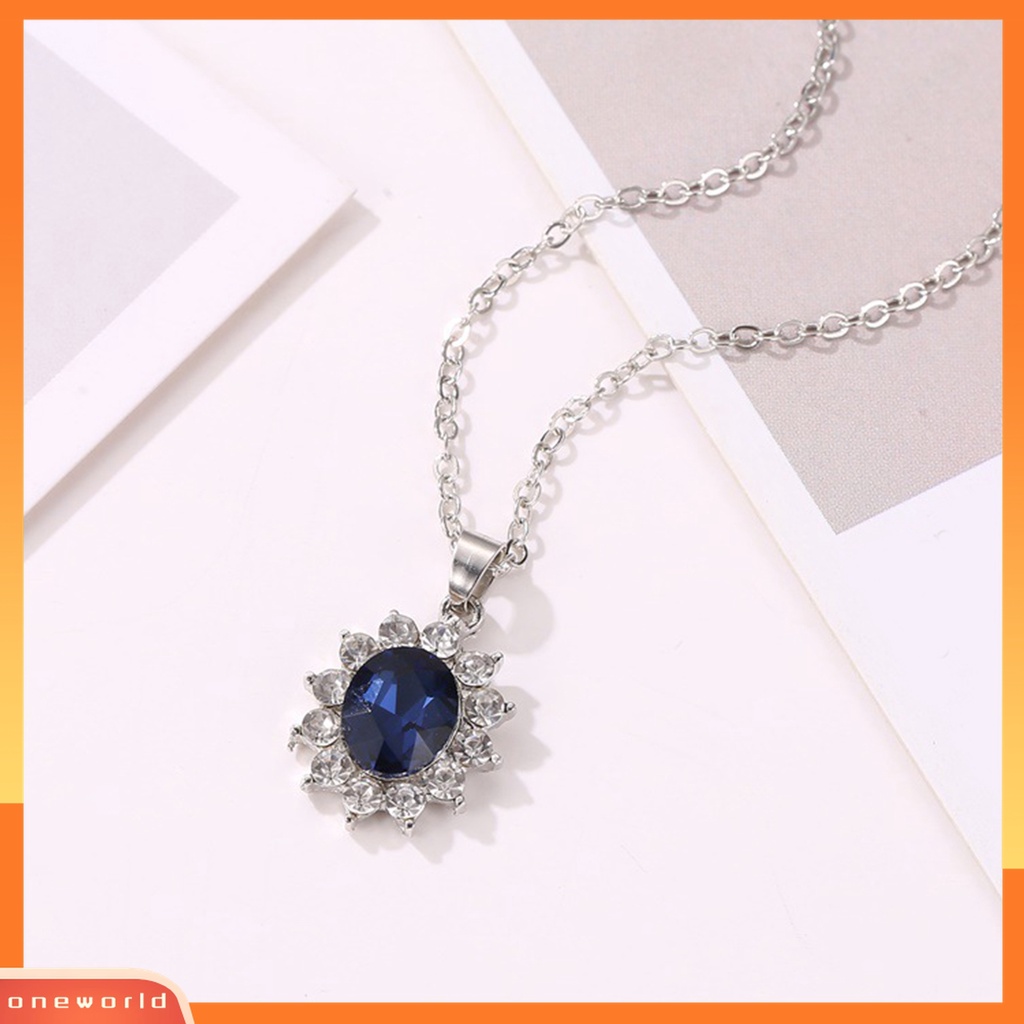 Bộ Trang Sức 2 Món Bằng Kim Loại Hình Hoa Đính Đá Zircon Thanh Lịch Cho Cô Dâu