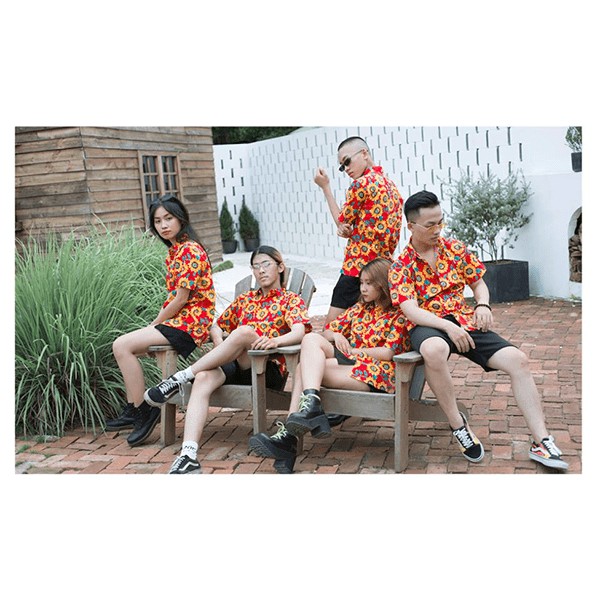 Áo pizama hoa quả nữ - Áo Đi Biển  - Áo hoa quả trẻ em và người lớn | BigBuy360 - bigbuy360.vn