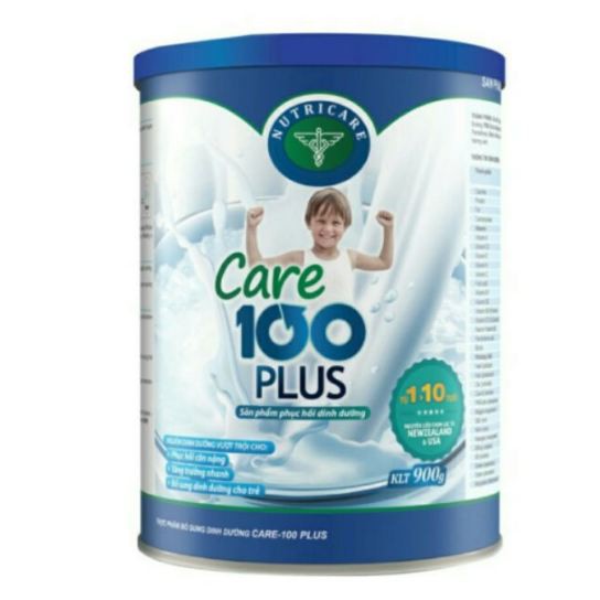 [Mẫu mới] Sữa cho bé Nutricare Care 100 Plus 900g