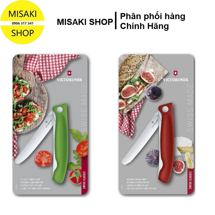 ⚡️NEW⚡️Dao Gọt Có Thể Gấp VICTORINOX_Thụy Sĩ_Nhỏ Gọn_Đủ Màu 📞Misaki Shop