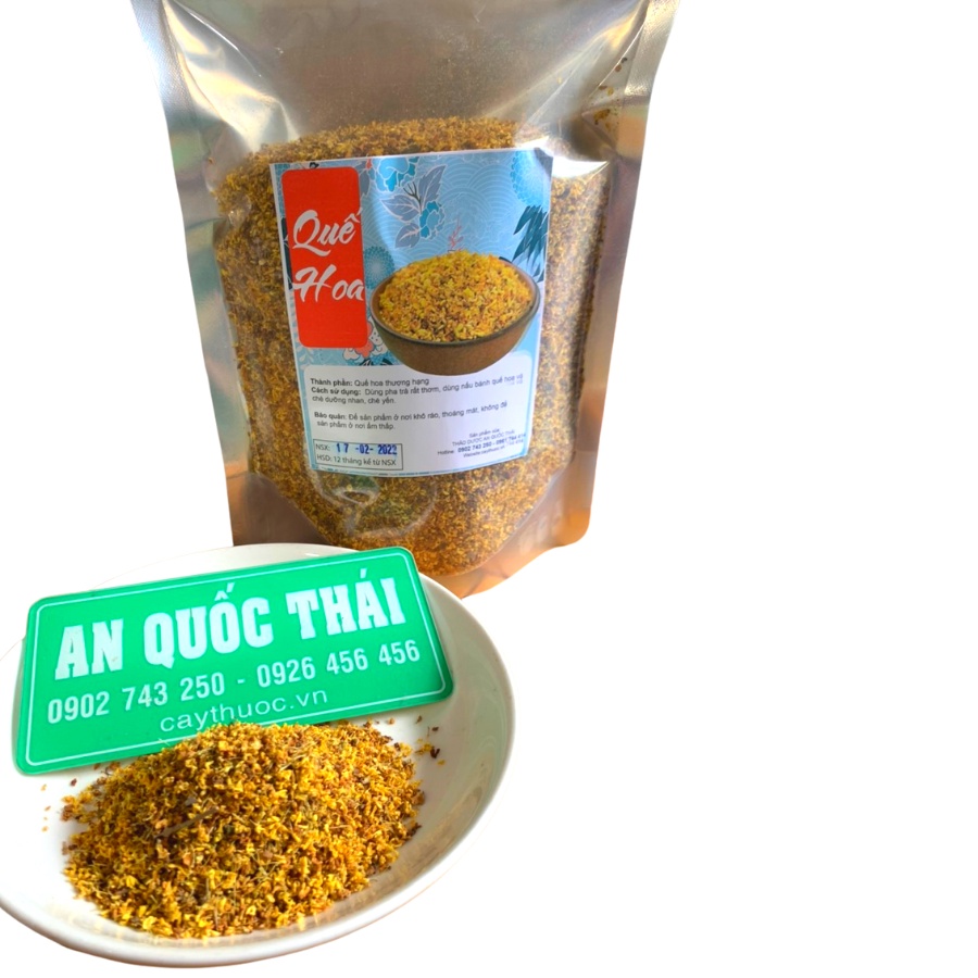 Quế Hoa (Hoa Mộc Khô 100g) Thơm, Sạch Thượng Hạng, Hoa Quế Khô Làm Bánh, Nấu Chè Tuyệt Ngon