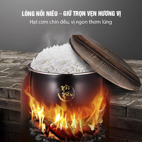 Nồi Cơm Niêu Điện Tử 5L Joyoung F-50FY13 Nấu Được Cơm Cháy - Hàng Chính Hãng