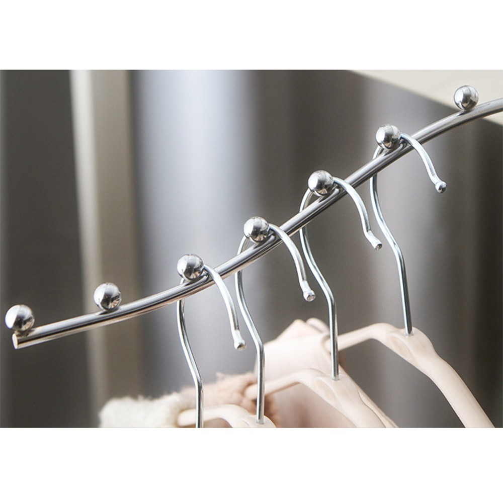 Giá Treo Inox Nhiều Bi Giữ Đa Năng - Gắn Cửa Thông Minh