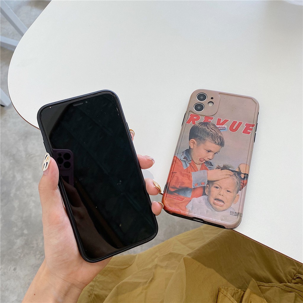 Ốp điện thoại mềm hoạt hình cho iPhone11 PRO MAX 7/8plus SE2020 X/XS XR XSMAX