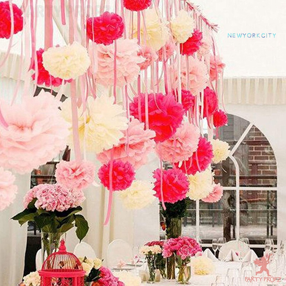 Set 9 Hoa Giấy Trang Trí Tiệc Halloween/Halloween