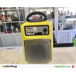[Mã ELHACE giảm 4% đơn 300K] Loa Bluetooth SoundMax M1 ( có tay kéo )