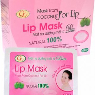 Mặt nạ dưỡng môi từ Dừa
