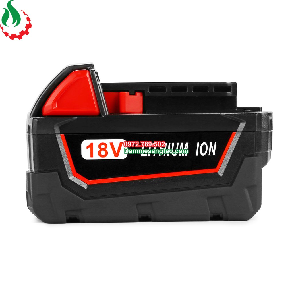 Pin milwaukee 18V Li-ion nhận sạc zin