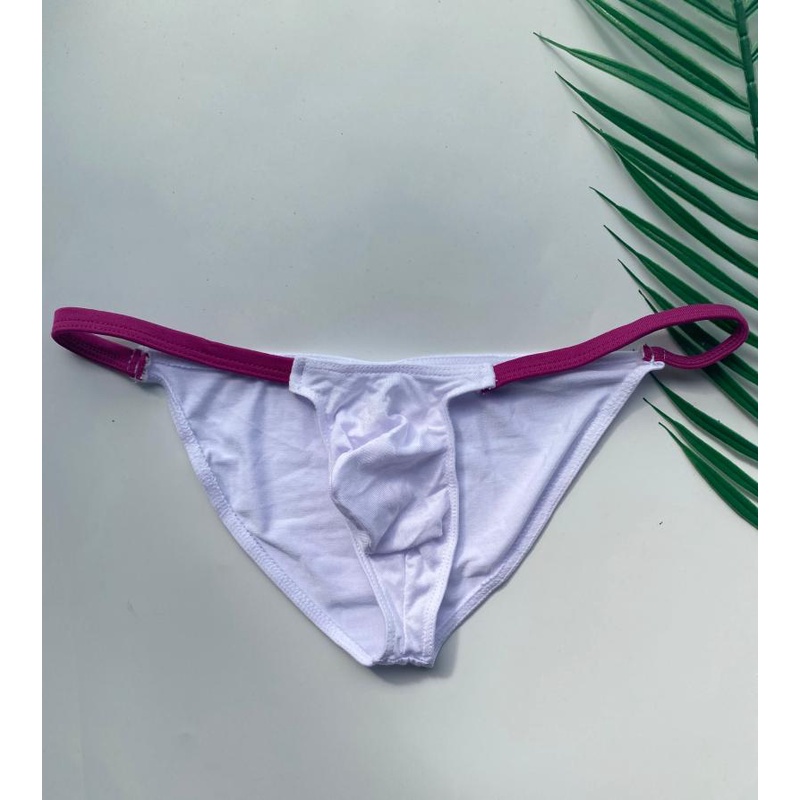 Quần Lót Tam Giác Lưng Thấp Màu Sắc Tương Phản Thời Trang Quyến Rũ Cho Nam