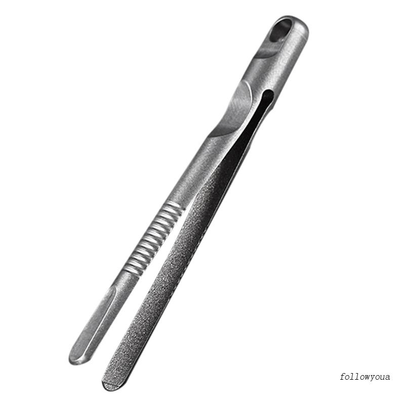 Nhíp Mini TC4 Bằng Hợp Kim Titan Tiện Dụng Mang Theo Du Lịch Cắm Trại