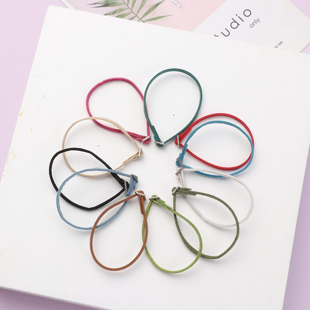 Thắt Lưng Thủ Công 11 Màu Cầu Vồng 12cm Rộng 3mm Chất Lượng Cao Cho Bé