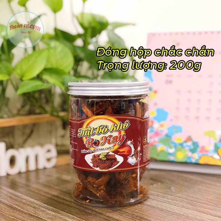 Khô bò BOKAY 200G đậm vị thơm ngon - Thị bò khô sợi BOKAY hảo hạng 01186-01187-01188