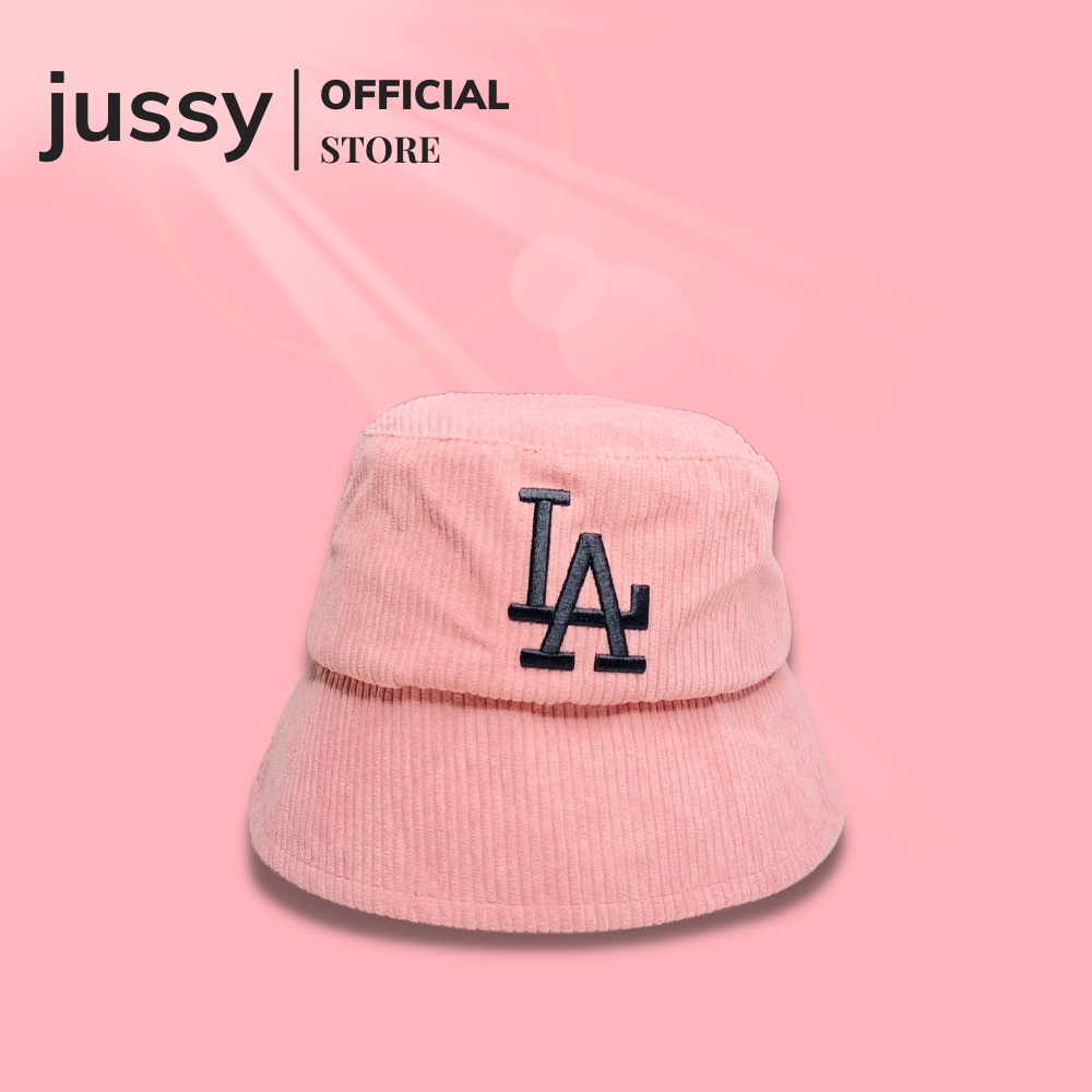 Mũ Bucket L/A Vành Cụp Jussy Official Nón Tai Bèo Chất Nhung Tăm Cao Cấp Form Unisex Nam Nữ
