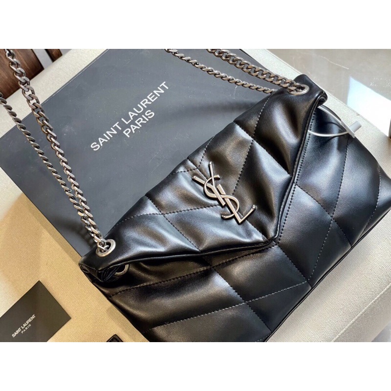 Túi xách Ysl sz 33 chất da thật da mềm, đường may siêu nét có ảnh thật