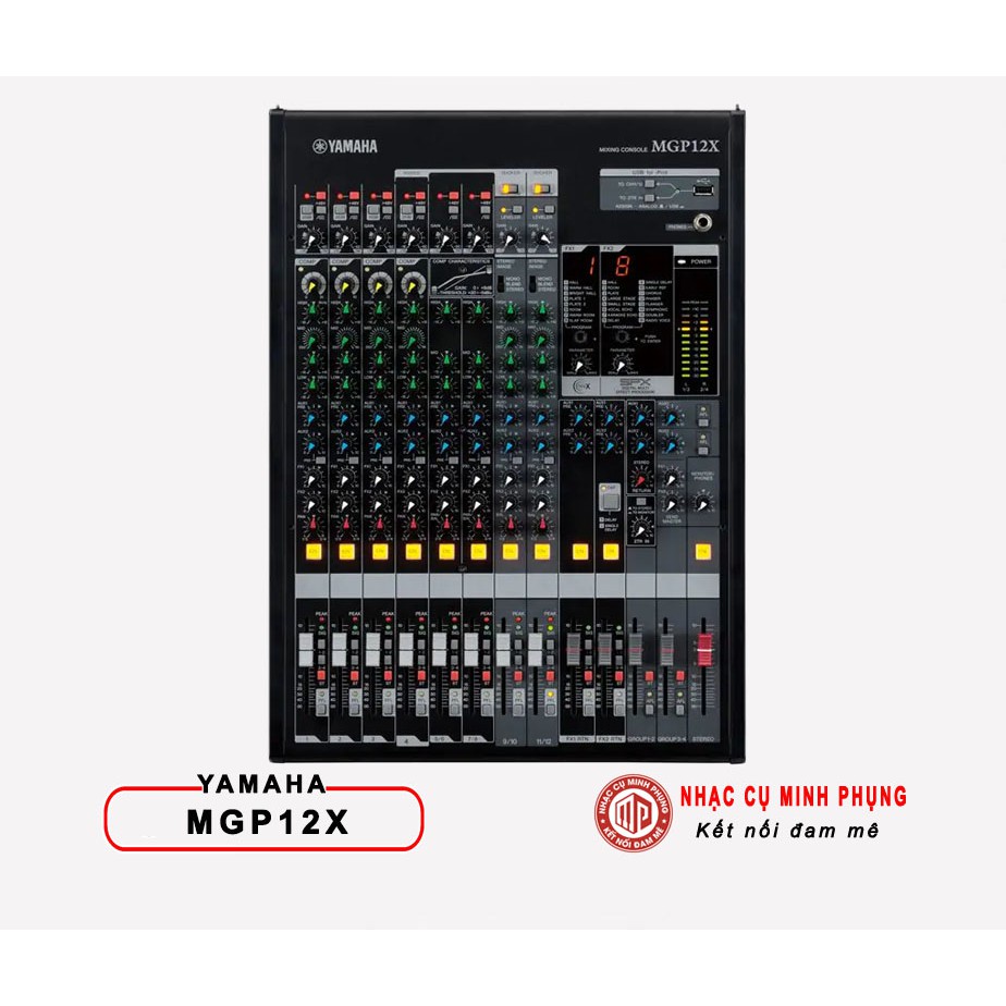 Bàn Trộn Tín Hiệu analog yamaha MGP12X