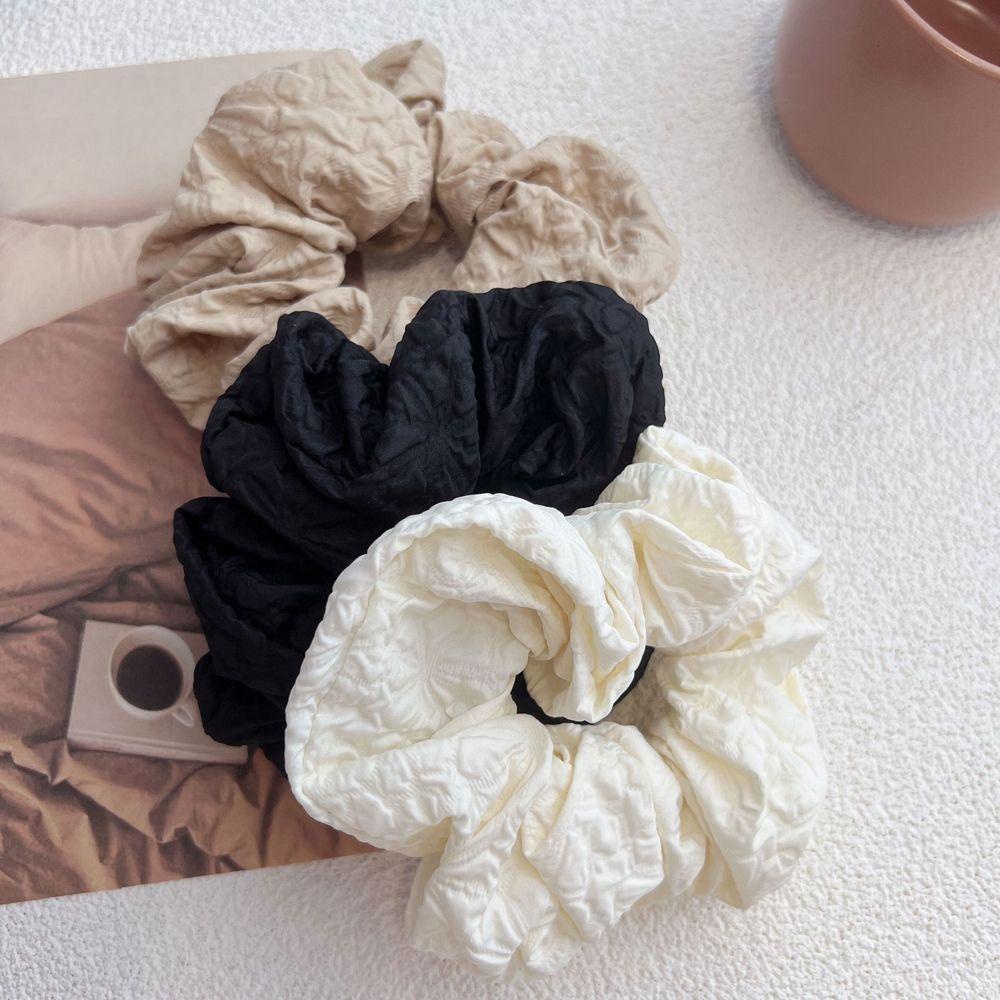 Dây Cột Tóc Phối Bèo Nhún 15H Phong Cách Pháp Ngọt Ngào Xinh Xắn