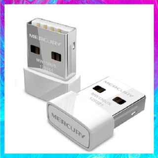 USB Wifi thu sóng mini không dây Mercury, máy thu sóng đa năng  tốc độ 150Mbps