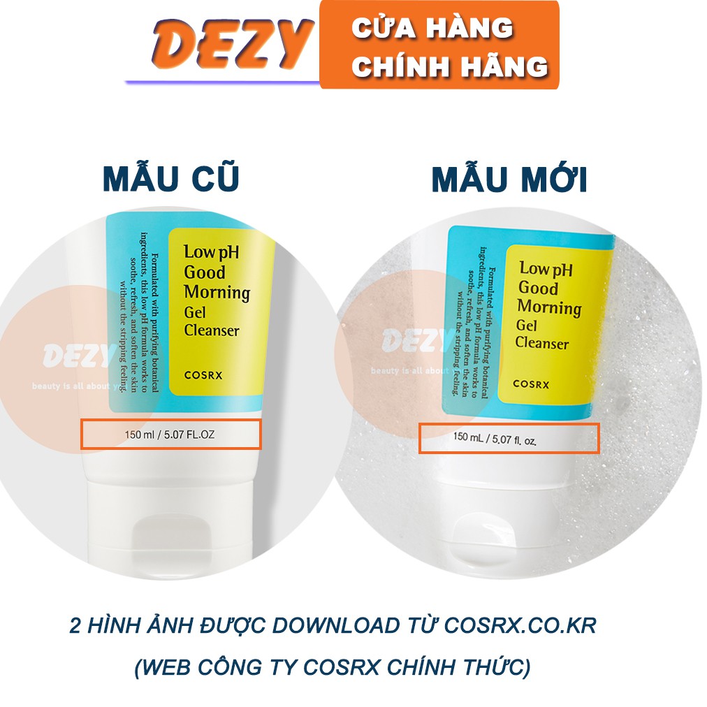 Sữa Rửa Mặt Cosrx Low PH Gel Cleanser Skincare - Srm Corsx Tràm Trà BHA Cho Da Dầu Mụn Dưỡng Ẩm Sửa Rửa Mặt Corx Dezy | BigBuy360 - bigbuy360.vn