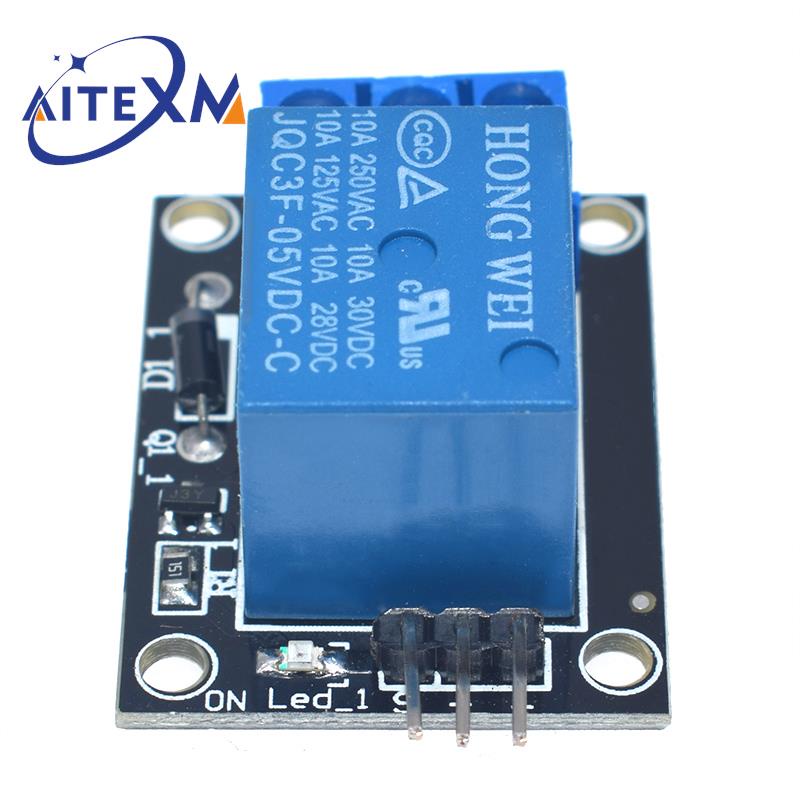 Bo Mạch Mô Đun JQC3F-05VDC-C KY-019 5V One 1 Kênh Cho PIC AVR DSP ARM