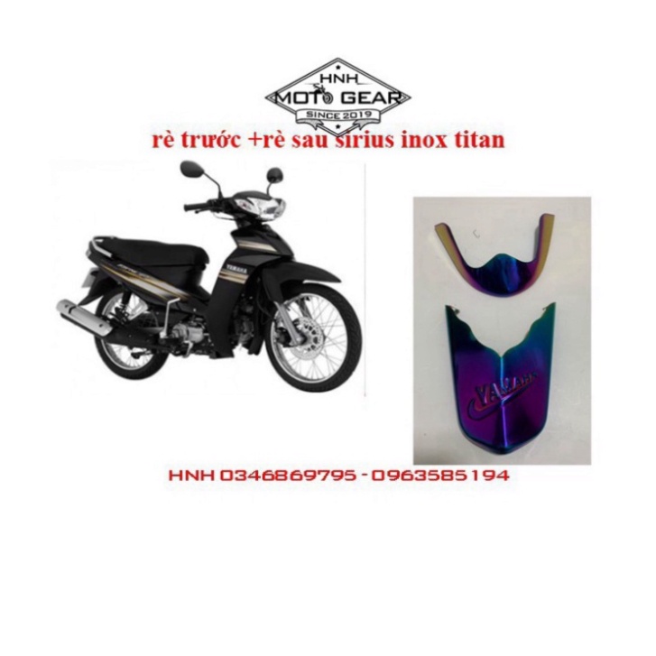 Bọc Đuôi Cho Sirius Màu Titan ( Trước Và Sau )