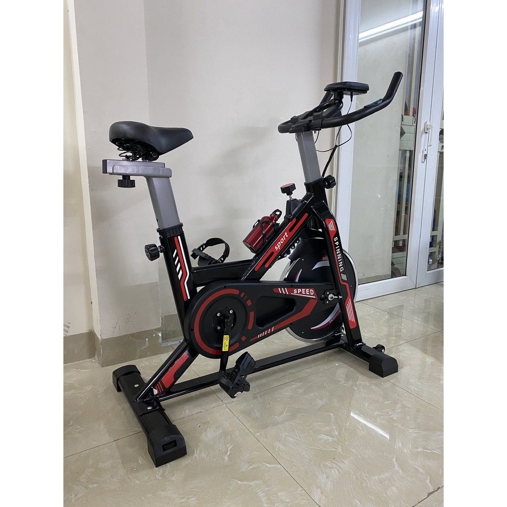 Xe đạp tập thể dục, xe đạp gym 1188, tặng đồng hồ hiển thị, tặng máy đo nhịp tim, thiết bị tập thể dục trong nhà