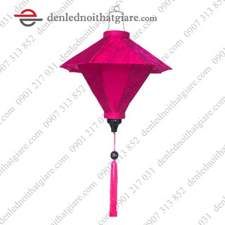 Đèn lồng HỘI AN vải lụa 40cm kiểu Dù 100L40