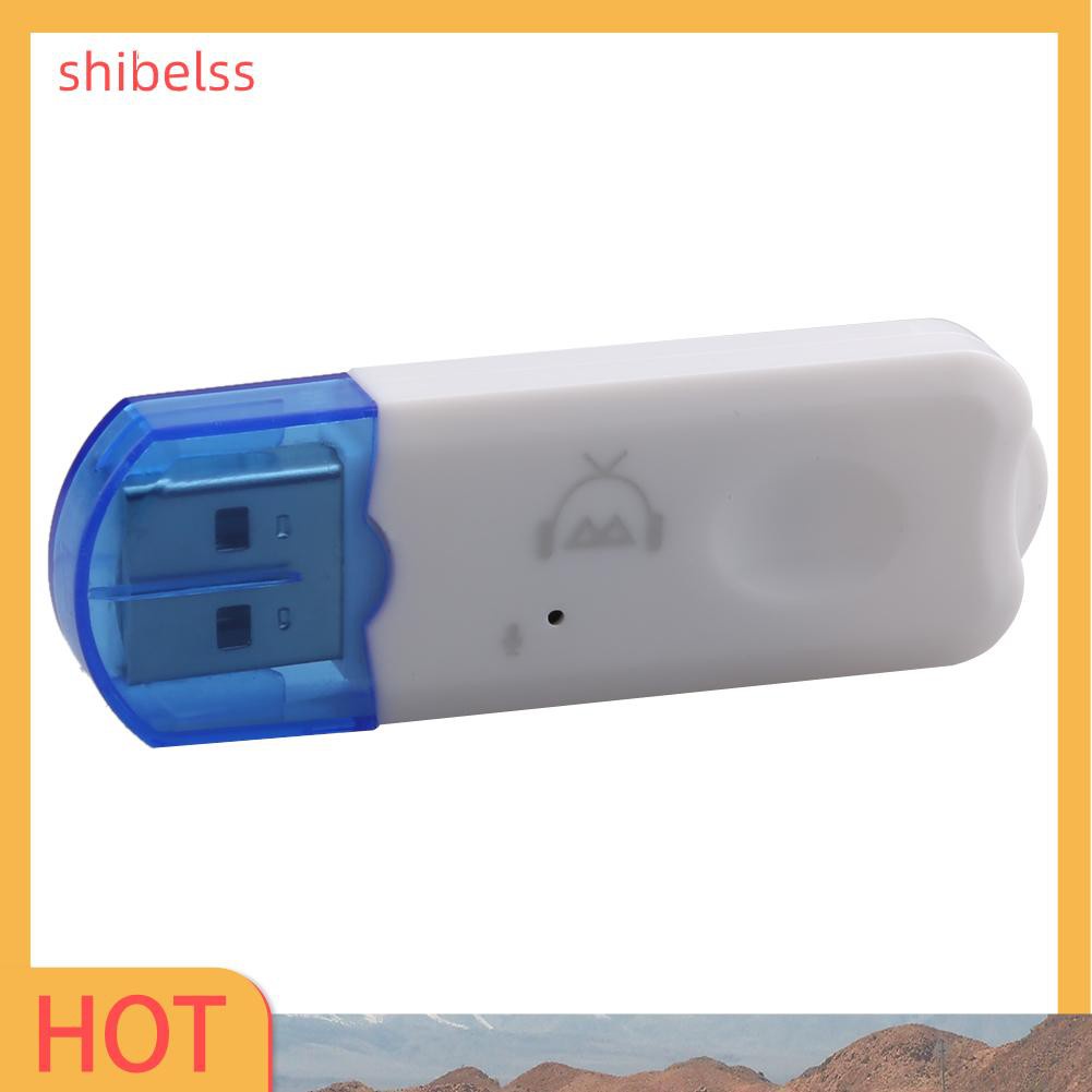 Usb Nhận Tín Hiệu Âm Thanh Bluetooth Không Dây Shibelss Cho Điện Thoại