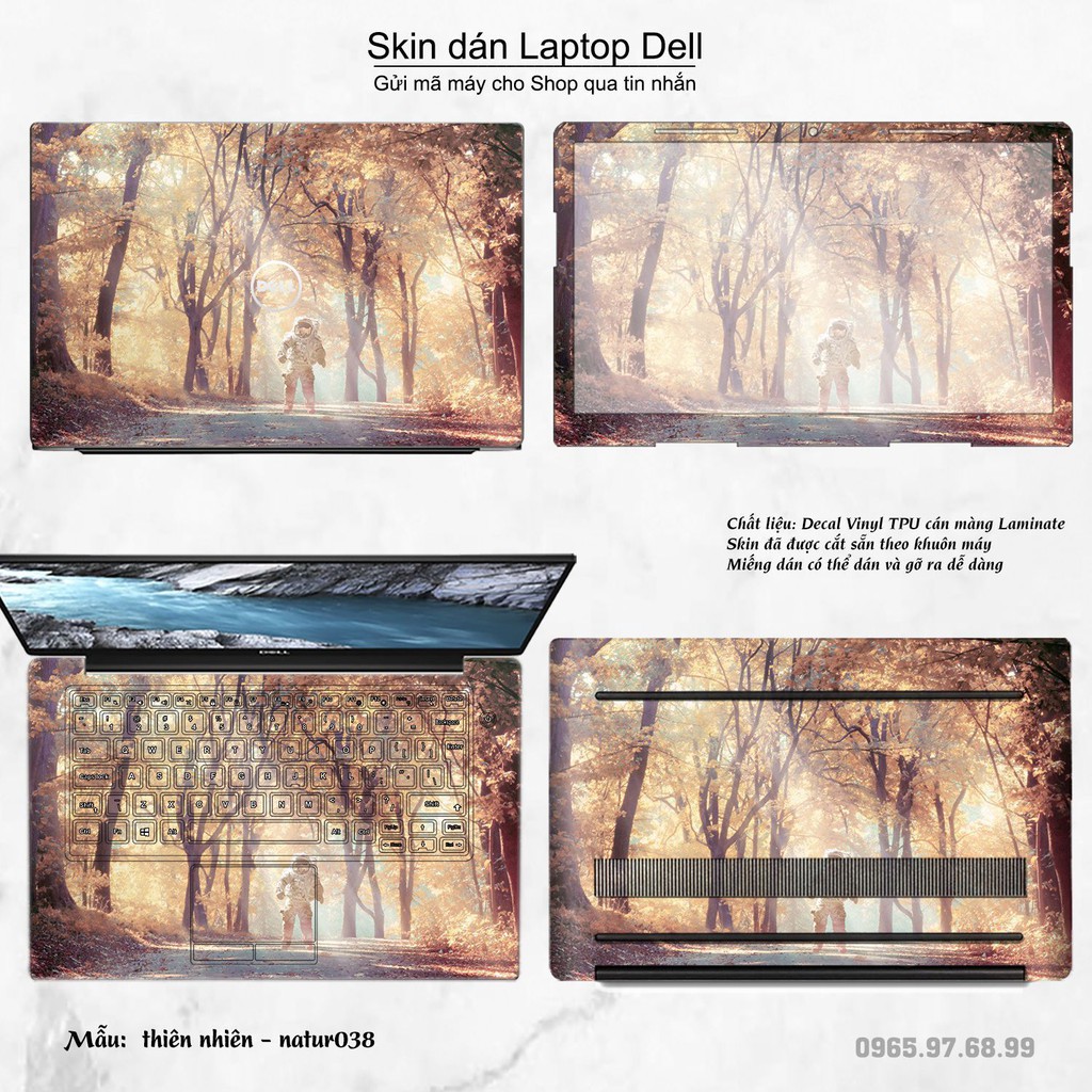 Skin dán Laptop Dell in hình thiên nhiên nhiều mẫu 2 (inbox mã máy cho Shop)