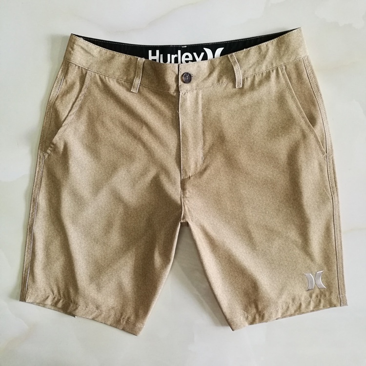 Quần Đùi Hurley Đi Biển Dáng Rộng Mỏng Thoáng Khí Nhanh Khô Plus Size Cho Nam
