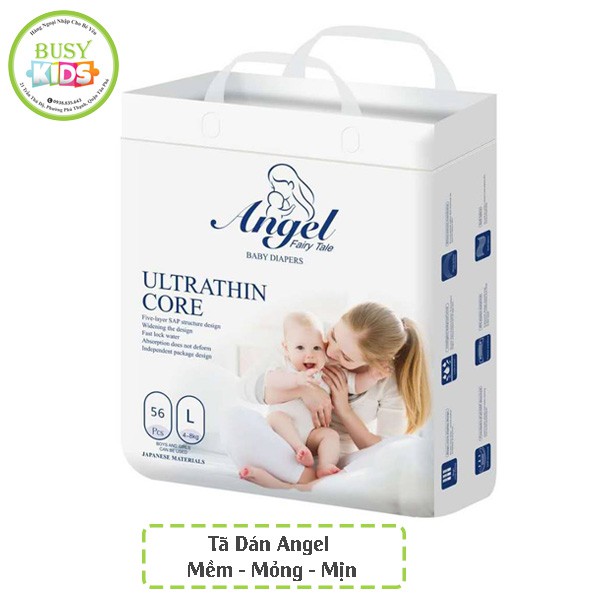 Tã Dán Angel Size S66/M60/L56/XL52