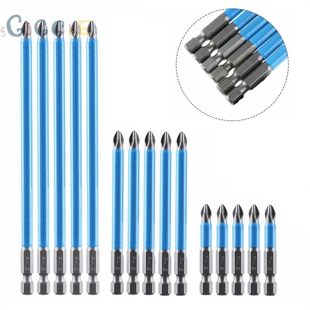 BITS Bộ 15 Tuốc Nơ Vít Lục Giác 1 / 4 "50 / 90 / 150mm