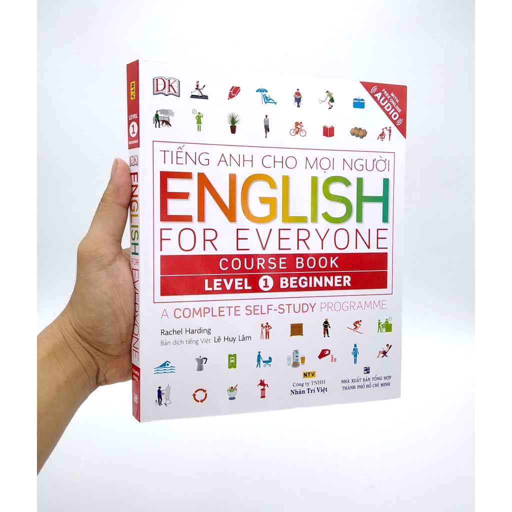 Sách Tiếng Anh Dành Cho Mọi Người - English For Everyone - Level 1 Beginner - Course Book